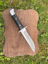 DISCONTINUED Buck Knife124 Frontiersman Fixed Blade with Leather Cover0124BKSLEB