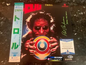 PHIL FONDACARO FIRMATO TROLL LASERDISC (GIAPPONESE) BECKETT COA BAS - Foto 1 di 1