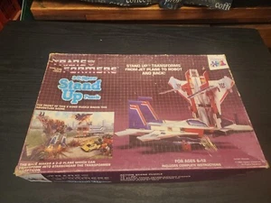 Transformers 3D 3-D Jigsaw Stand Up Puzzle Starscream Decepticon Complete 1984 - Picture 1 of 1