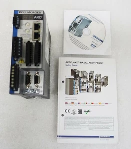 KOLLMORGEN AKD-P00606-NBEC-0069 SERVO DRIVE/ DRIVER w ETHERCAT - UNUSED - Picture 1 of 5