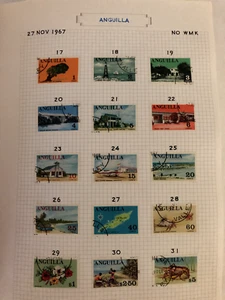 Anguilla 1967-1994 SG 17-944 Single Album Mounted Gem Used CTO CV L600++ - Picture 1 of 15