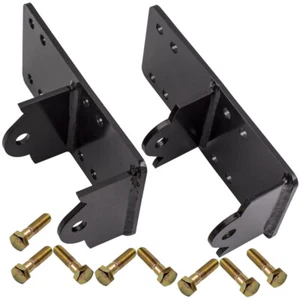 Engine Mount Adapter Plates Mount W/ Bolts For Chevy C10 LS LSX 4.8 5.3 5.7 6.0 - Bild 1 von 12