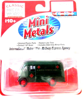 MINI METALS 30358 INTERNATIONAL METRO VAN RAILWAY EXPRESS AGENCY - Image 1 of 2