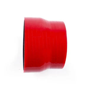 3" To 3.15" ID 76-80mm Straight Red Silicone Hose Reducer Turbo Coupler Pipe - Bild 1 von 6