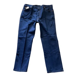 Levis Jeans Men Size 42X30 509-0217 Brown Tab Stretch MADE IN USA Blue NOS Vtg - Picture 1 of 9