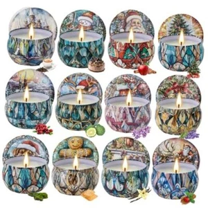 Christmas Scented Candles Gifts Set, Christmas Scented Candles for Home, colour - Picture 1 of 7