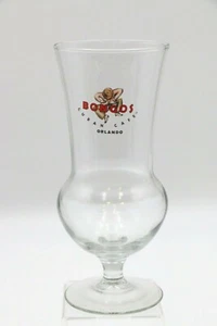Bongos Cuban Café Orlando Hurricane Glass Great Souvenir Collectible - Picture 1 of 2