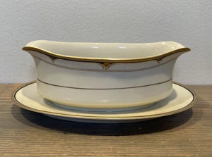 Golden Shell von Mikasa - Sauciere mit angesetztem Unterteller - Japan L5532 - Bild 1 von 9
