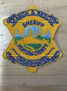 Vintage Ventura County Sheriff Underwater Search & Rescue Patch - Picture 1 of 5