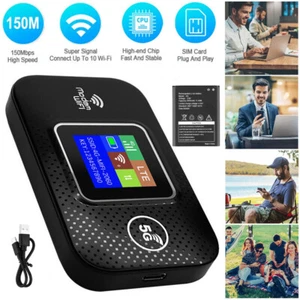 Mobiler WLAN Router Tragbarer 4G LTE Router Mobiler WiFi Hotspot 150 Mbit/s DHL - Bild 1 von 12