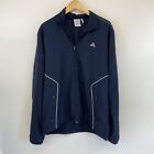 Vintage Adidas Retro Outdoor Shell Track Top Jacket Spellout Size GB 44/46 A19