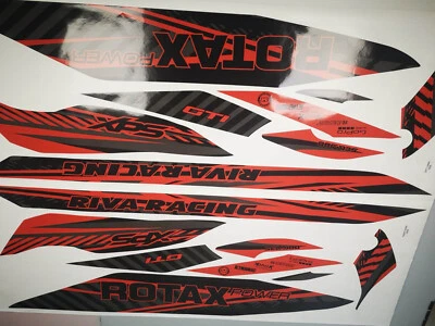 SEADOO GTI 130 170 SE for 2022 graphics kit decals stickers set jet ski vinyl - Image 1 of 3