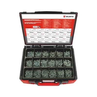 Set Viti Autofilettanti 1500pz - WÜRTH 5964011501 - Immagine 1 di 4