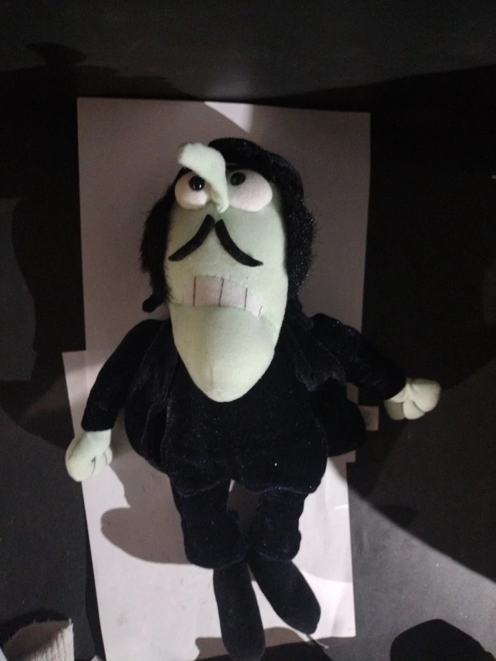 Muñeca de peluche Snidely Whiplash Universal Studios Dudley Do Right Characters 2000 Foto 1 de 4