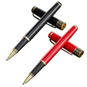 Luxury Metal Rollerball Signature Pen for Business Writing Calligraphy School - Picture 1 of 9