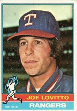 1976 Topps # 604 Joe Lovitto Texas Rangers