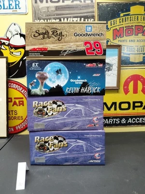 Kevin Harvick 1:24 Lote (4) Acción NASCAR Diecast E.T. Rayo de azúcar color cromo Foto 1 de 4