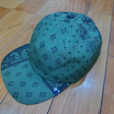 Gorra de remolque de camping Visvim Indigo Bandana S/M verde USADA de Japón Excelente Foto 1 de 4