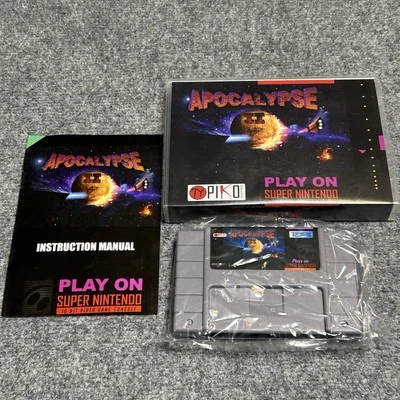 Apocalypse II Video Game 2  Piko Interactive SNES Super Nintendo Complete New - Image 1 of 4