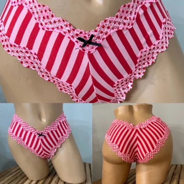 VINTAGE VICTORIAS SECRET SEXY LITTLE THINGS 2011 BIKINI PANTIES sz L - Image 1 of 1