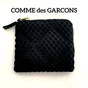 Comme des Garcons L-förmiger Reißverschluss Münzetui Geldbörse SA3100FT schwarz - Bild 1 von 9
