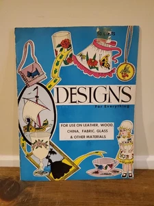 Libro artesanal vintage "Diseños para todo" Graff Publications EE. UU. - Imagen 1 de 5