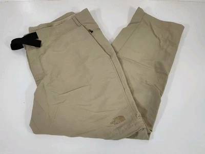 Pantalones convertibles North Face Paramount Trail con cinturón de nailon caqui tostado para hombre 38x29 Foto 1 de 4