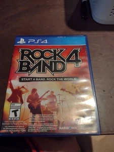 Rock Band 4 PS4 Game Disc Is Mint Condition Over 60 Songs No Booklet - Picture 1 of 17