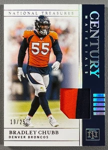 Bradley Chubb 2019 Panini National Treasures Century Materials #CM-37 /25 - Bild 1 von 6