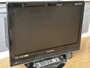 Matsui 22” HD M22DVDB19 TV & DVD Combi & Remote Control PAT Tested - Picture 1 of 6