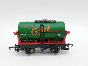 Hornby Castrol Motor Oil Green Tank Wagon No 65 - OO -(Unused) Nr Mint Condition - Picture 1 of 8