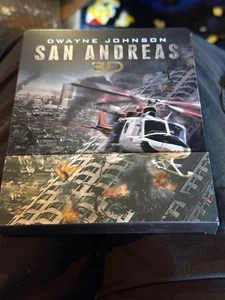 SAN ANDREAS 2 DISCS BLU-RAY PLUS 3D STEELBOOK. - Picture 1 of 3