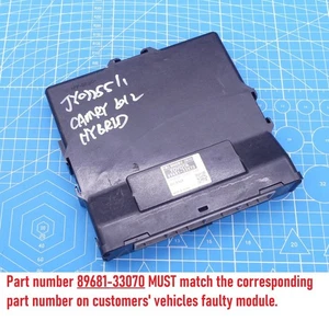 Módulo de control de gestión de energía híbrido Toyota Camry XV50 89681-33070 12/11-05/15 - Imagen 1 de 4