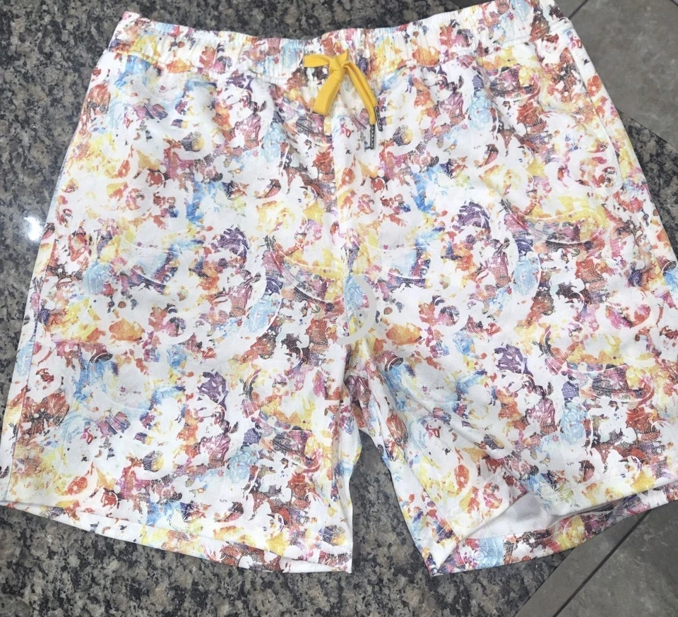 Robert Graham Multicolor Swim Shorts Size L - Image 1 of 3