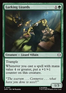 [MTG] Lurking Lizards (Foil) (0107) (SPM) NM - Picture 1 of 1