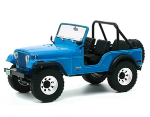 GreenLight 1/18 Jeep CJ-5 1972 Mork & Mindy Serie TV Artisan Collection Diecast - Foto 1 di 3