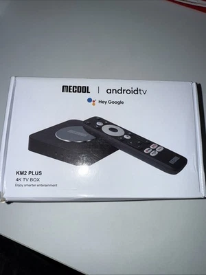 MECOOL KM2 Plus Smart TV Box 2GB RAM, 16GB Storage, Android OS - Image 1 of 2