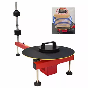 Máquina de envolver película elástica envolvente eléctrica 220V 25W 15,7" diámetro tocadiscos - Imagen 1 de 24
