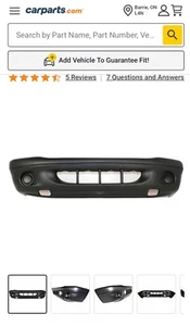 2001-2004 Dodge Dakota/Durango Replacement Front Upper - Textured; Lower - Prime - Picture 1 of 3