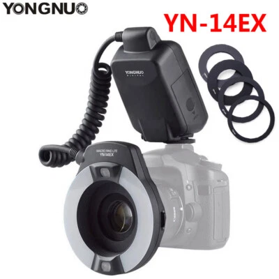 YONGNUO YN-14EX YN14EX TTL Macro Ring Lite Flash Speedlite Light for Canon EOS - Image 1 of 4