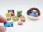 1 Pc Miniature Snack Packaging Dollhouse Mini Food Groceries Collectable 1/12