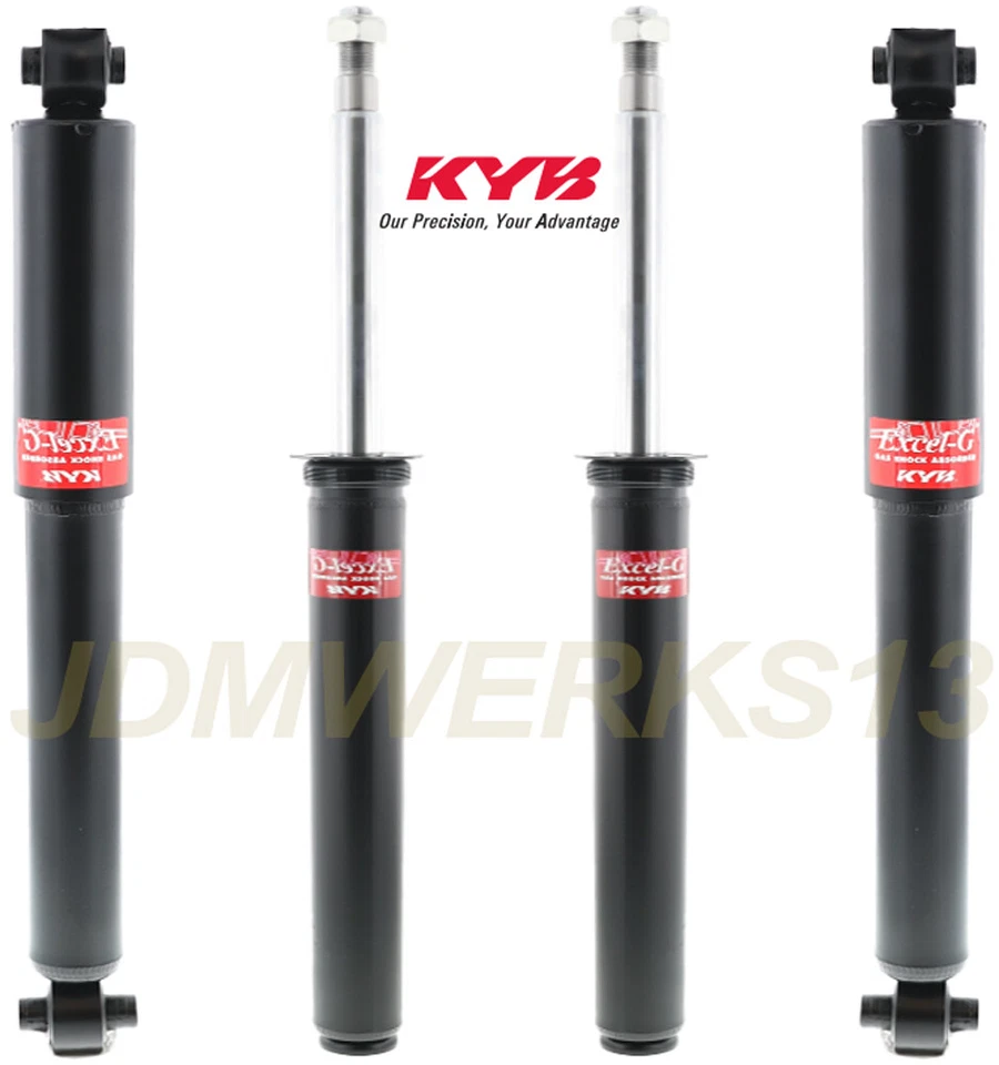 Genuine KYB 4 SHOCKS VOLVO 240 242 244 245 262 264 265 1975 75 to 91 92 93 1993 - Изображение 1 из 3