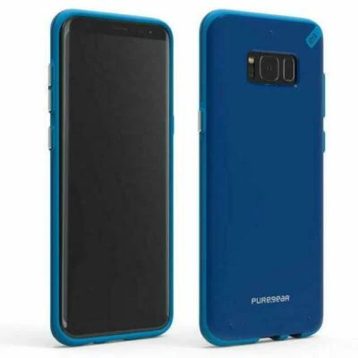 Funda Protectora PureGear Slim Shell Series (Samsung Galaxy S8+) Azul - Nueva Foto 1 de 2