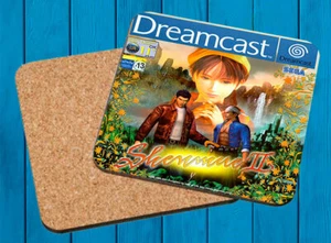 Shemmue II Sega Dreamcast Wooden Coasters - Picture 1 of 1