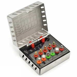 Kit expansor óseo dental IMKRC elevación de senos 12 piezas implante instrumentos quirúrgicos CE - Imagen 1 de 5