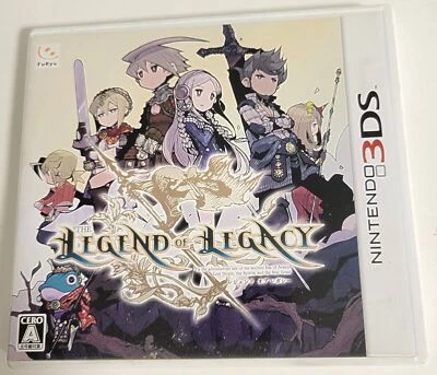 The Legend of Legacy 3DS CIB Japanese Version Authentic Tested USA Seller - Image 1 of 4