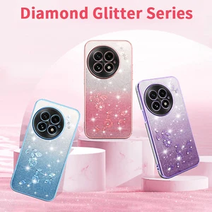 For OnePlus 13, Shockproof Bling Fashion Glitter Pattern Soft Clear Case Cover - Picture 1 of 20