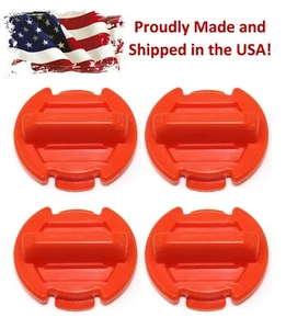 4-PACK Aftermarket Orange Floor Drain Plug 5414694 14-17 POLARIS RZR XP 1000 900 - Picture 1 of 8