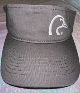 Visera Ducks Unlimited Talla Única Se Ajusta a la Más Nueva Sin Etiquetas Gris Correa Ajustable - Imagen 1 de 7