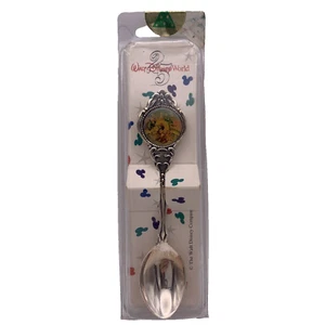 Cucchiaio ricordo vintage NUOVO Walt Disney World placcato argento Topolino e amici - Foto 1 di 4